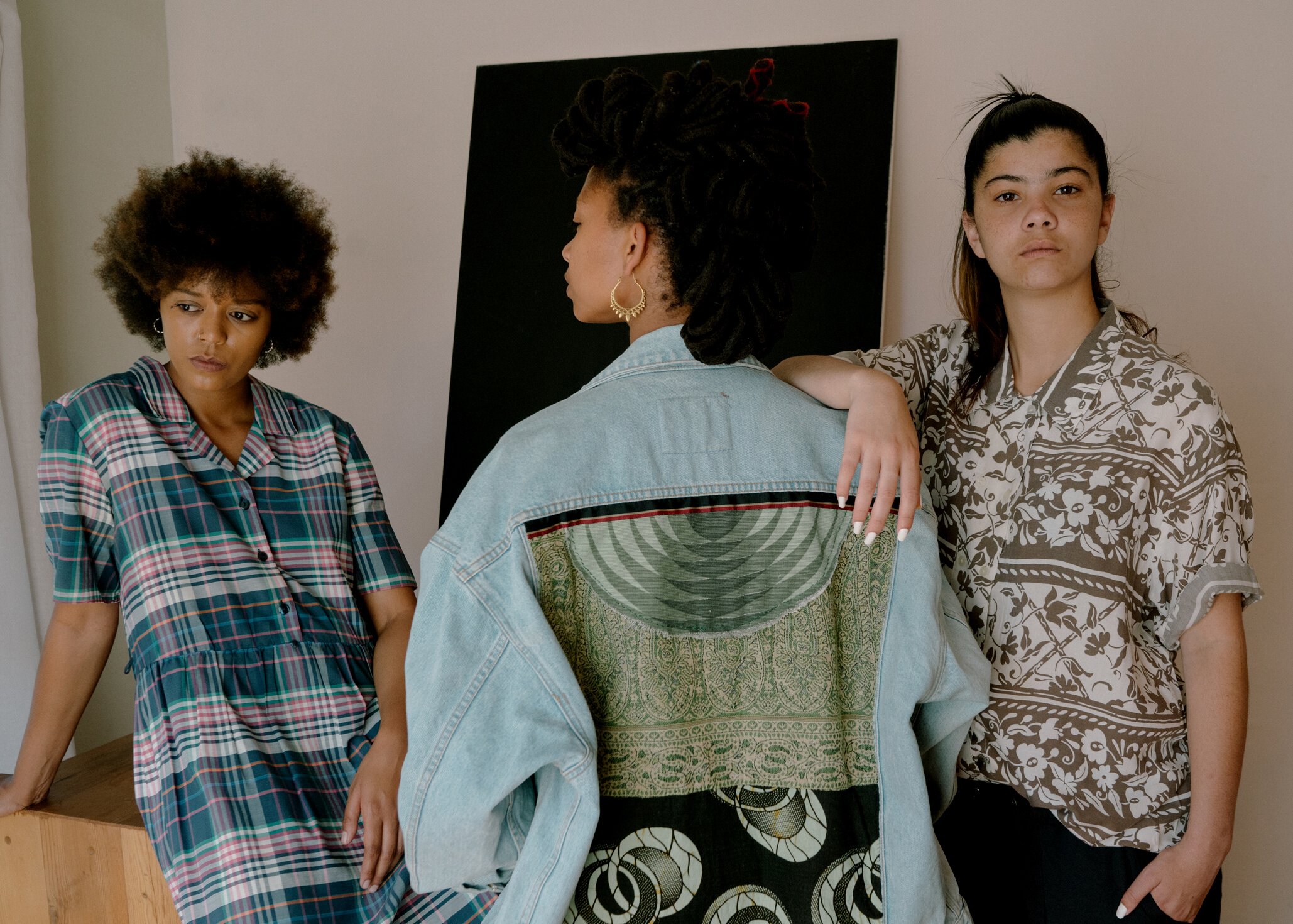 Portrait of Three Fashionable Women