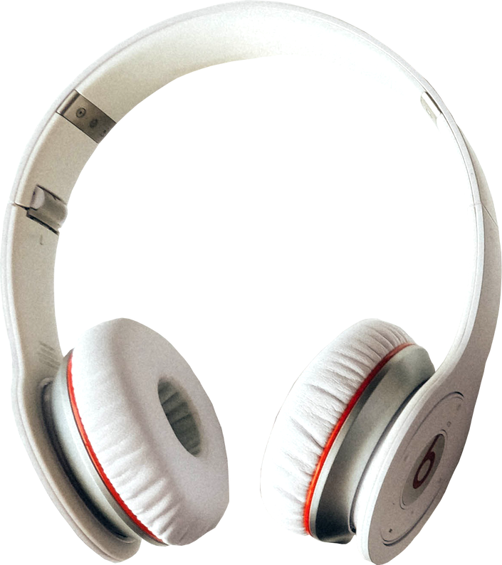 White Wireless Headphones